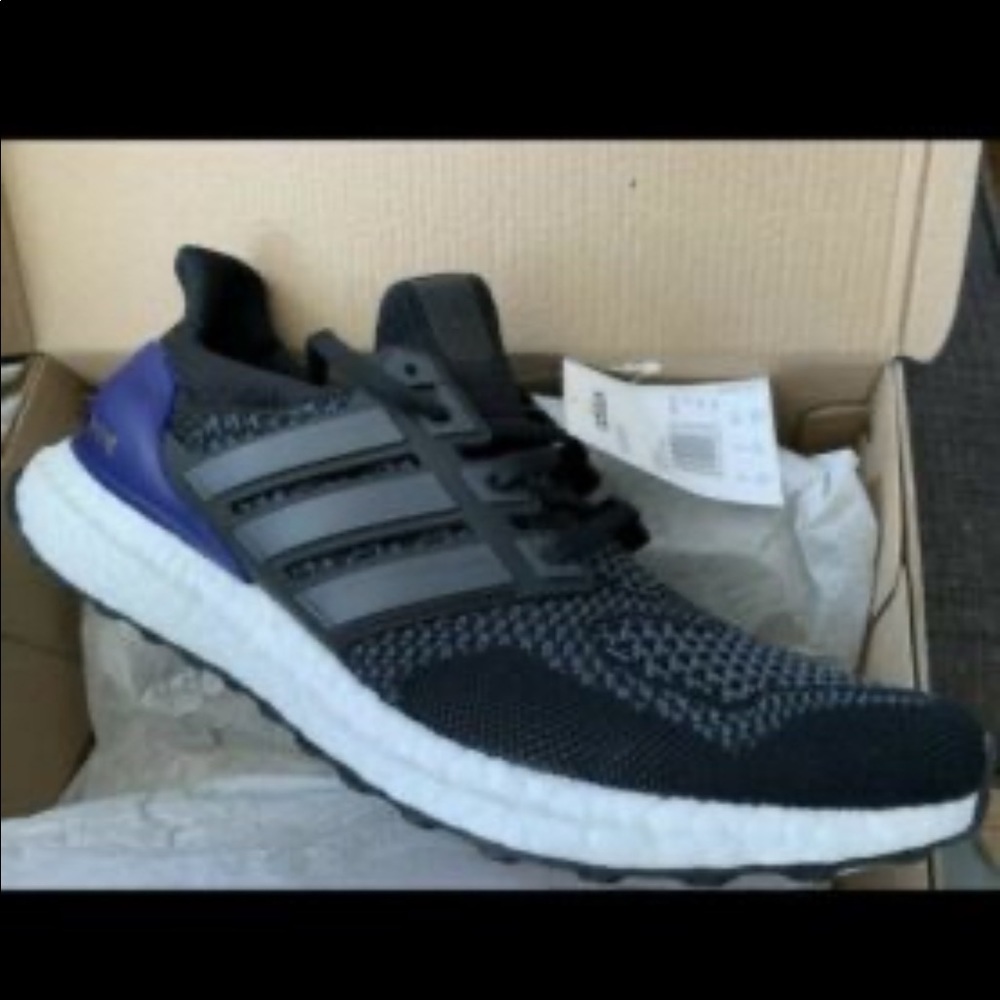 Adidas Ultra Boost 1.0 OG Black & Purple (Size 10.5)